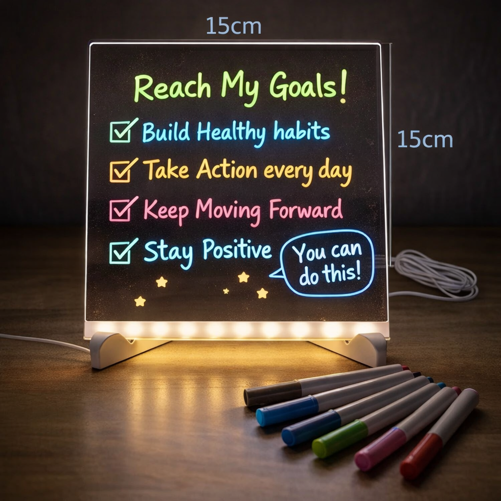 Manifestation Board – Visualize Goals, Write it, Manifest it